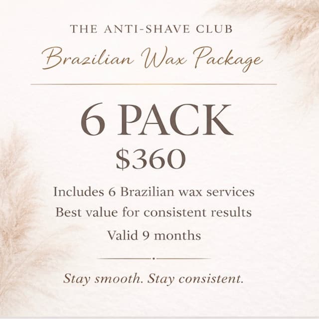 Anti-Shave Club: 6 Pack at K K Beauty Bar in Kent, OH